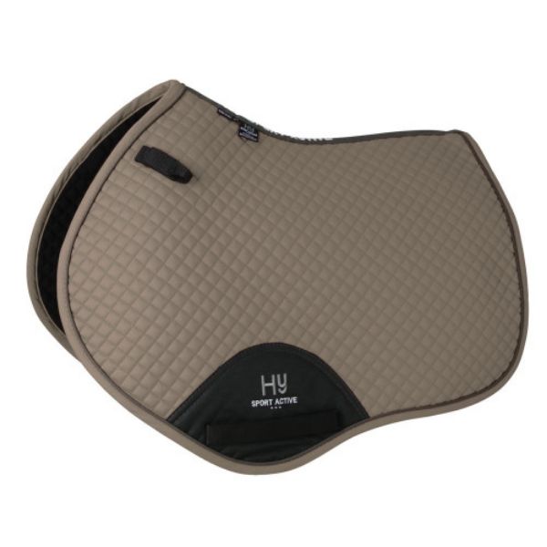 Picture of Hy Sport Active Close Contact Saddle Pad Desert Sand Full