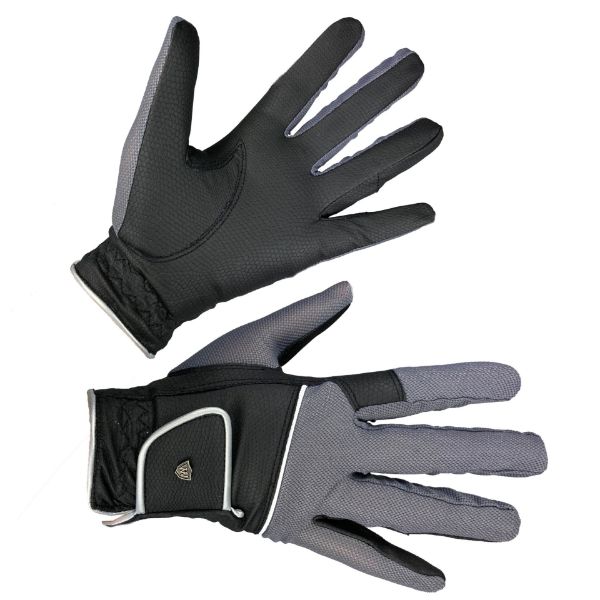 Picture of Woof Wear Vision Riding Glove Black Steel