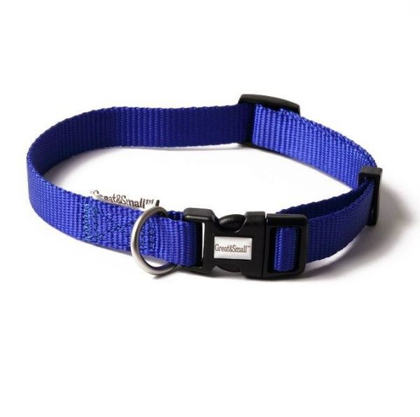 Picture of Great & Small Classic Plain Collar Blue 35-55Cm