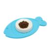 Picture of Great & Small Blue Silicone Fish Shaped Food Mat