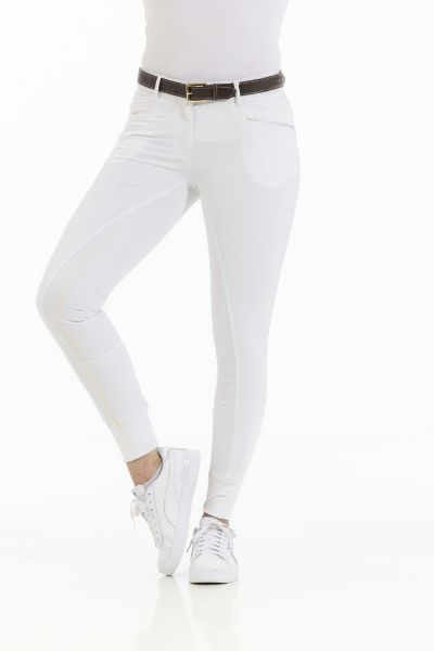 Picture of Equi Theme Kendal Silicone Grip FS Breeches White