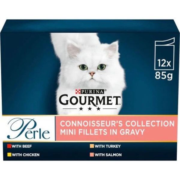 Picture of Gourmet Perle Pouch Box Connoisseurs Collection 12x85g