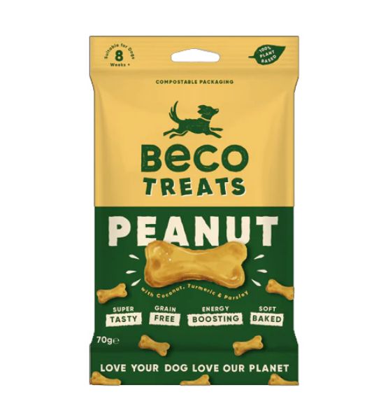 Picture of Beco Treats For Dogs Peanut 70g