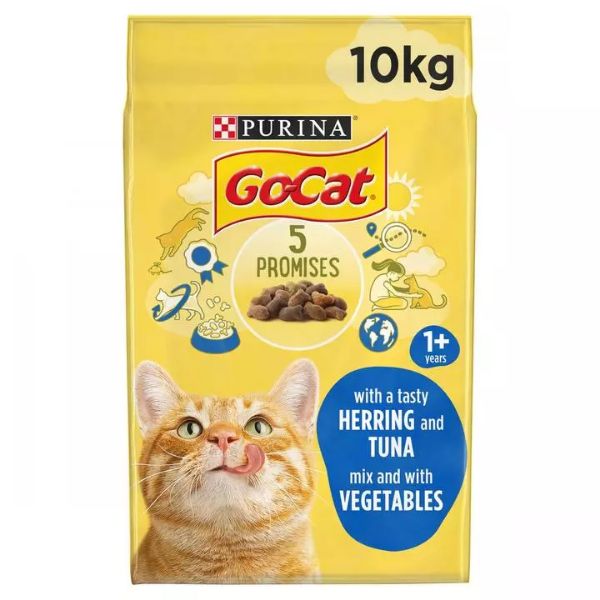 Picture of Go-Cat Adult Tuna / Herring / Veg 10kg