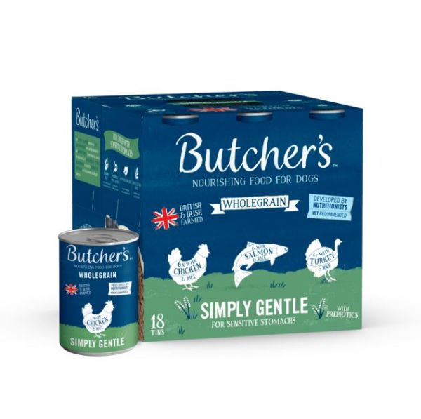 Picture of Butchers Tins Wholegrain Simply Gentle 18x390g