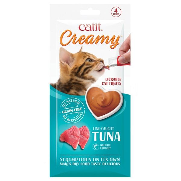 Picture of Catit Creamy Treats Tuna 4x10g