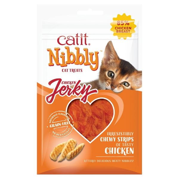 Picture of Catit Nibbly Jerky Chicken 30g