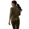 Picture of Ariat Womens Sunstopper 2.0 1/4 Zip Baselayer Beetle Dot