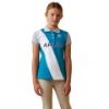 Picture of Ariat Youth Taryn SS Polo Mosaic Blue