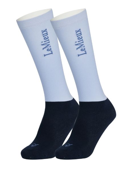 Picture of Le Mieux Competition Socks 2 Pack Mist Medium