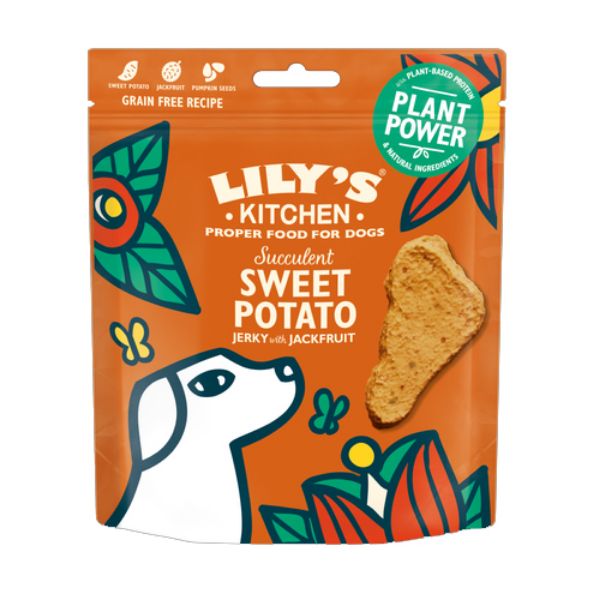 Picture of Lily's Kitchen Dog Succulent Sweet Potato Jerky Treat 70g