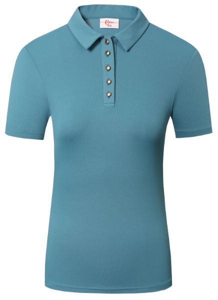 Picture of Covalliero Ladies Polo Shirt Deep Water