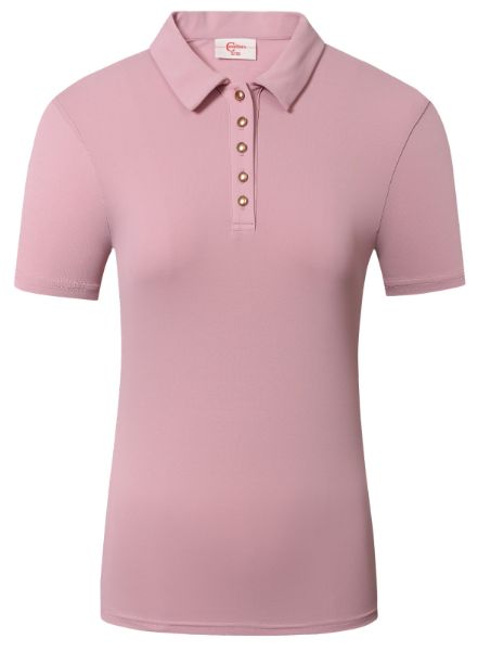 Picture of Covalliero Ladies Polo Shirt Pearl Rose