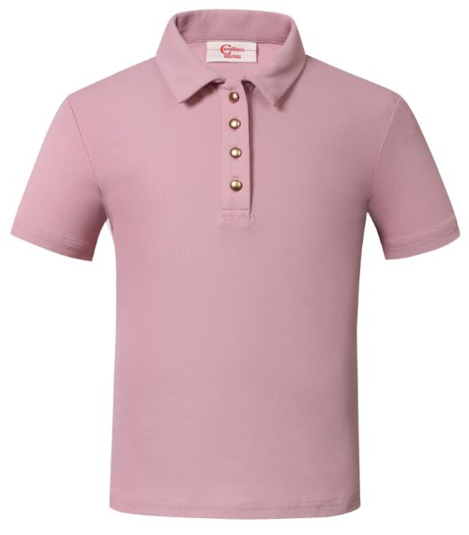Picture of Covalliero Childrens Polo Shirt Pearl Rose