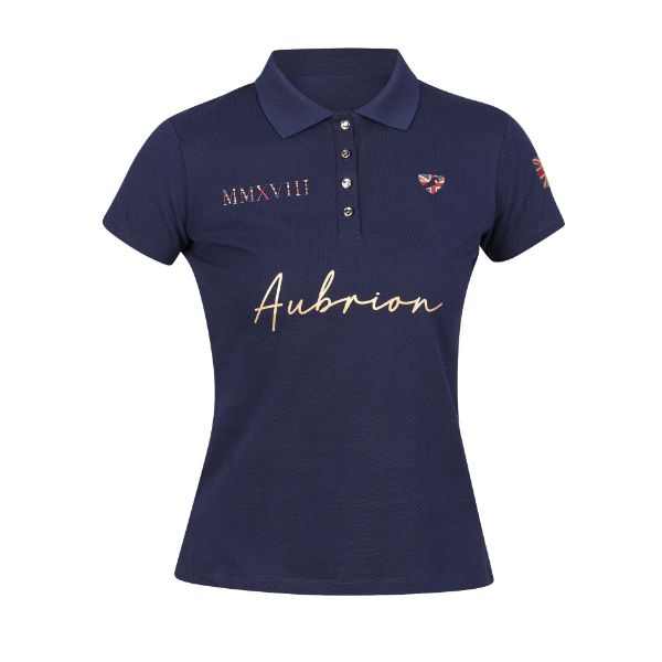 Picture of Aubrion Team Polo Navy