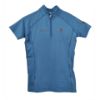 Picture of Aubrion Young Rider Team Short Sleeve Base Layer Steel 