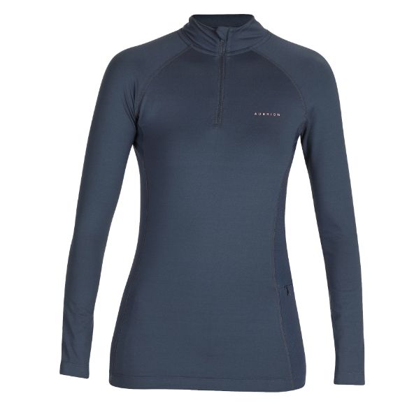 Picture of Aubrion Revive Long Sleeve Base Layer Navy