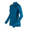 Picture of Shires Ladies Aubrion Hyde Park XC Shirt Teal Ditsy