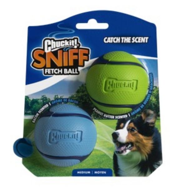 Picture of Chuckit Sniff Fetch Balls Duo Medium