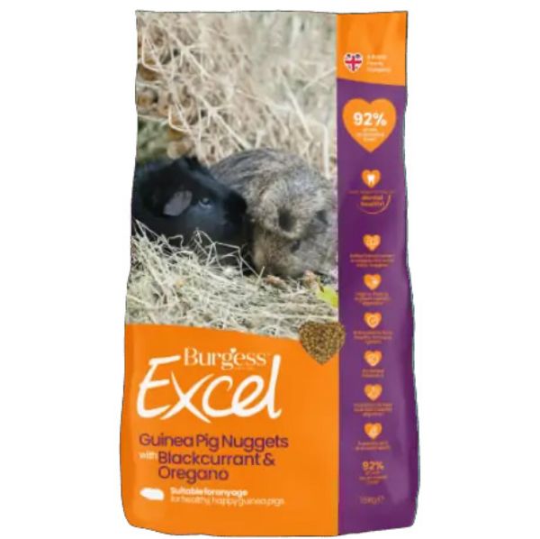 Picture of Excel Guinea Pig Blackcurrant & Oregano 1.5kg