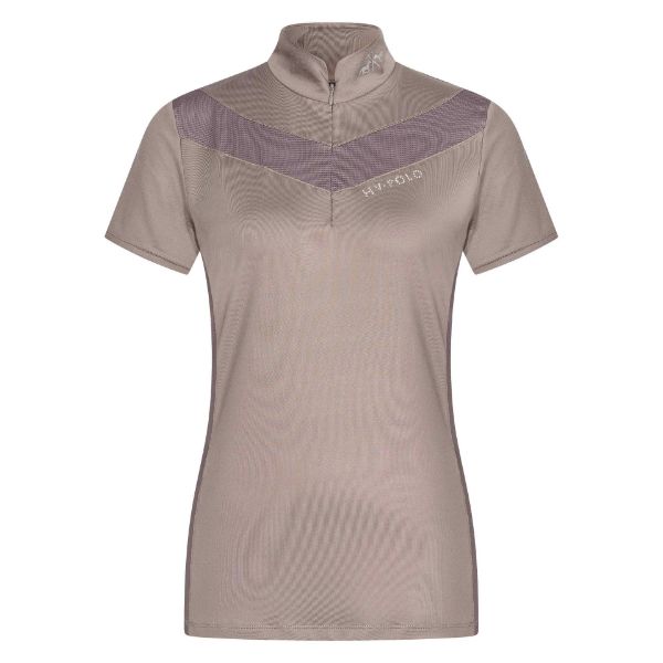 Picture of HV Polo Competition Shirt HVPAlexa Espresso