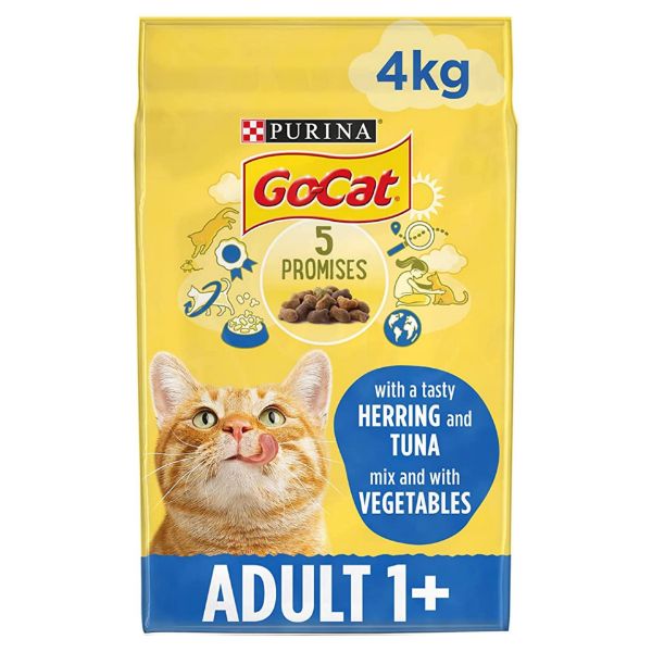 Picture of Go-Cat Adult Tuna / Herring / Veg 4Kg