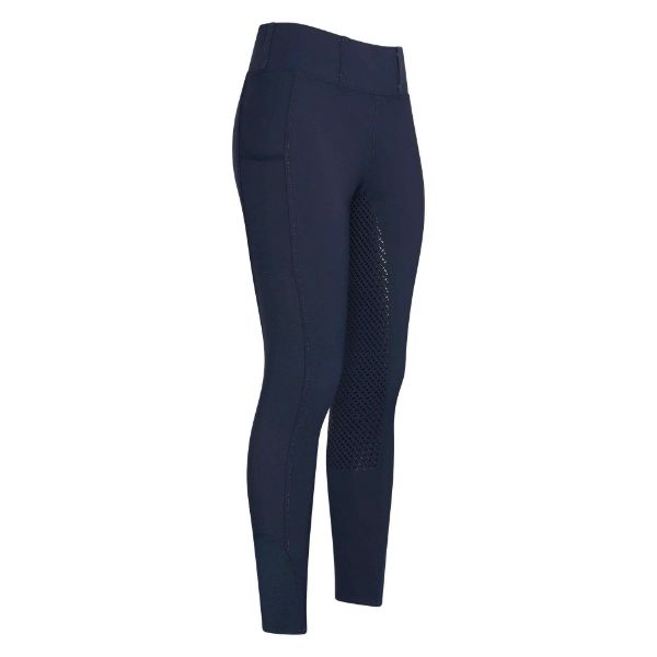Picture of HV Polo Riding Tights HVPClassic Full Grip Navy