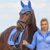 Picture of HV Polo Saddle Pad HVPClassic DR Blue Full