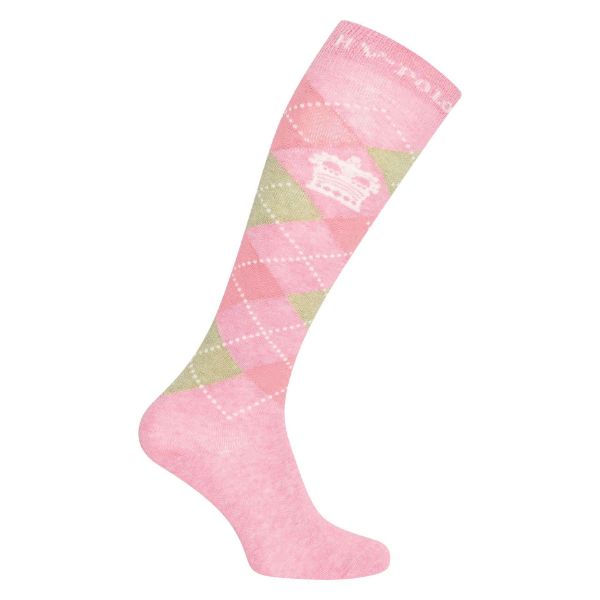 Picture of HV Polo Socks HVPArgyle Powder Pink 39-42