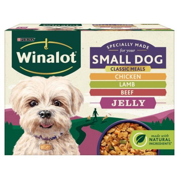 Picture of Winalot Small Dog Classic Meals In Jelly 12x100g