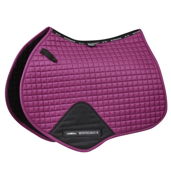 Picture of Weatherbeeta Prime Jump Shaped Saddle Pad Red Violet Full