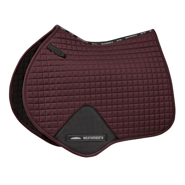 Picture of Weatherbeeta Prime Jump Shapped Saddle Pad Mulberry Full