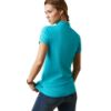 Picture of Ariat Womens Prix 2.0 SS Polo Viridian Green