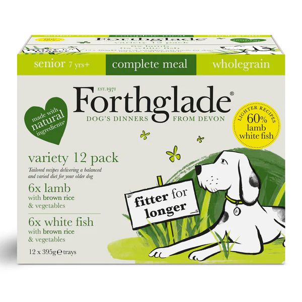 Picture of Forthglade Dog - Senior Complete Wholegrain Variety 12x395g