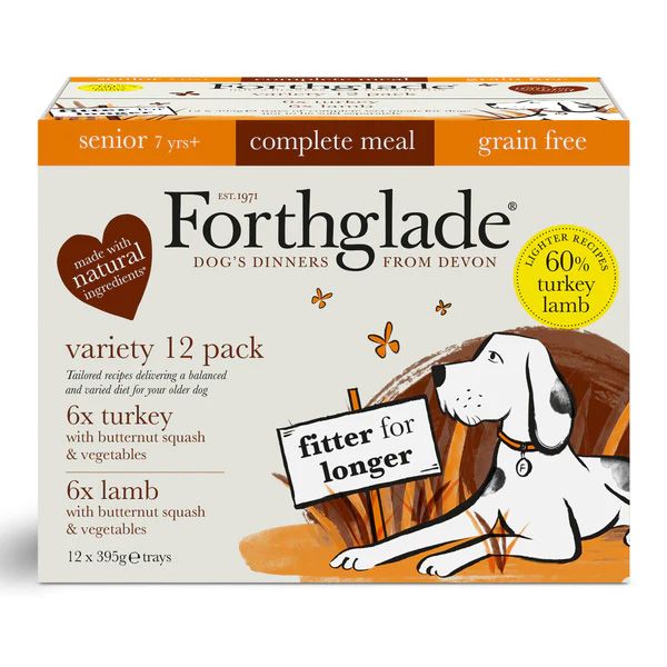 Picture of Forthglade Dog - Senior Complete Grain Free Variety 12x395g