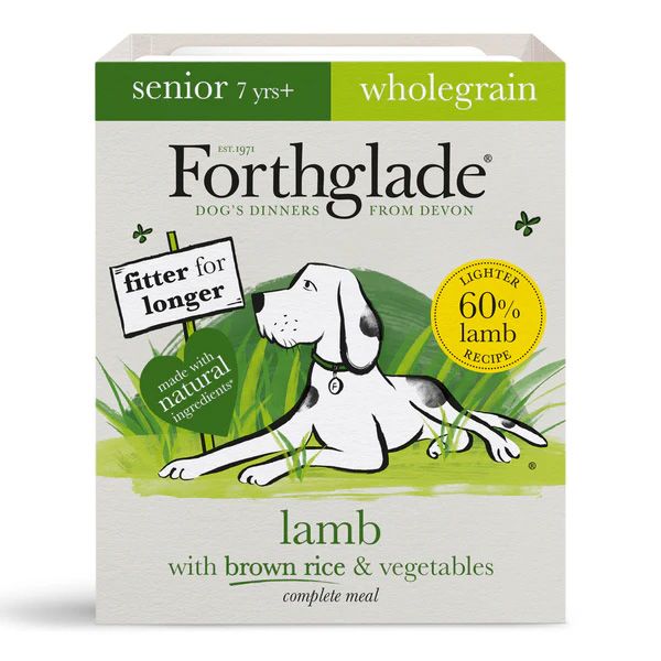 Picture of Forthglade Dog - Senior Complete Wholegrain Lamb With Brown Rice 395g
