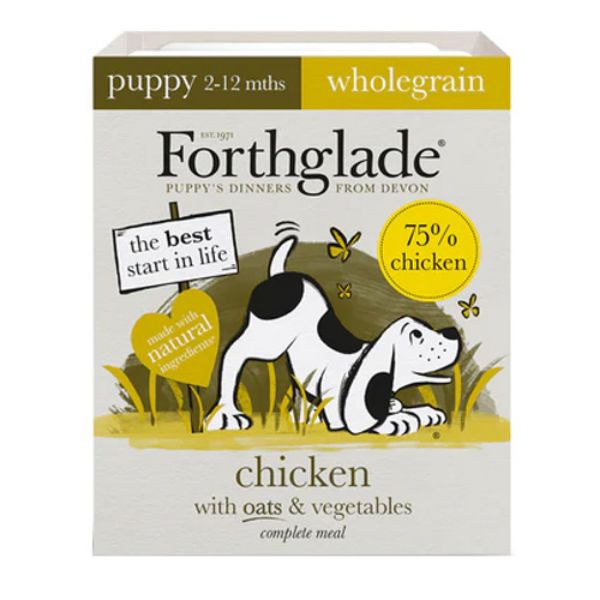 Picture of Forthglade Puppy - Complete Wholegrain Chicken With Oats & Veg 395g