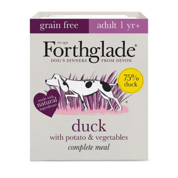 Picture of Forthglade Dog - Adult Complete Grain Free Duck 395g
