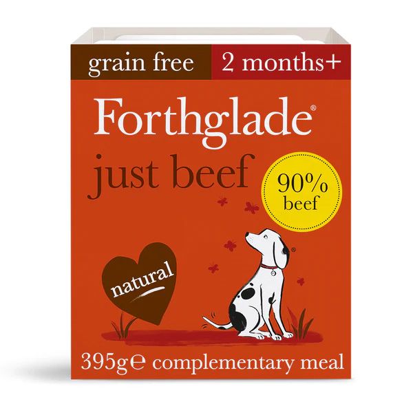 Picture of Forthglade Dog - Just Grain Free Beef 395g