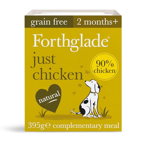 Picture of Forthglade Dog - Just Grain Free Chicken 395g