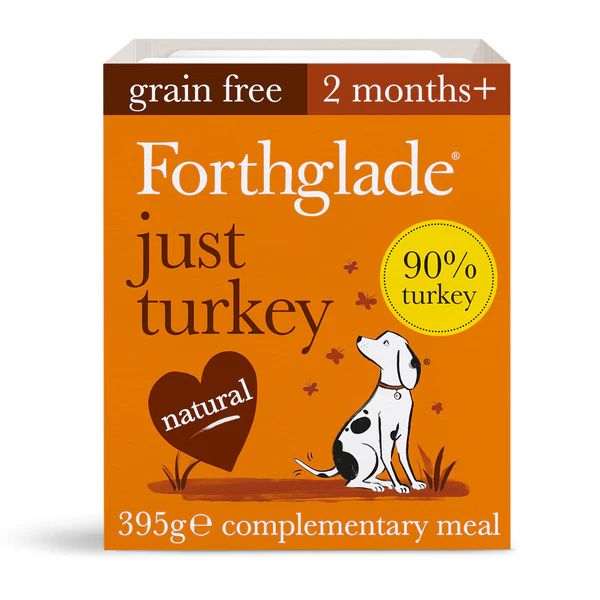 Picture of Forthglade Dog - Just Grain Free Turkey 395g