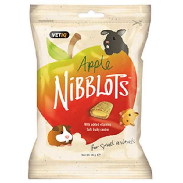 Picture of VETIQ Small Animal Nibblots - Apple 30g