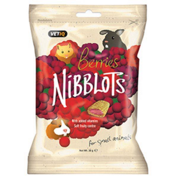 Picture of VETIQ Small Animal Nibblots - Berry 30g