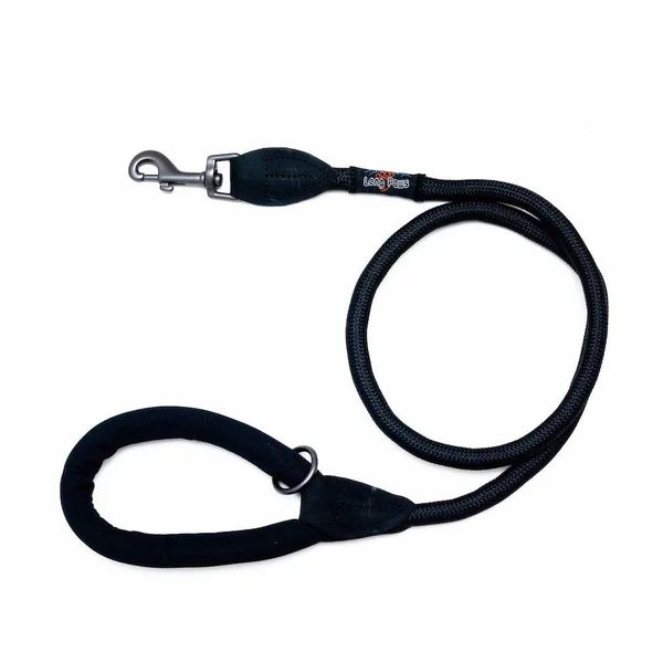 Picture of Long Paws Comfort Rope Lead Mk2 120cm Black