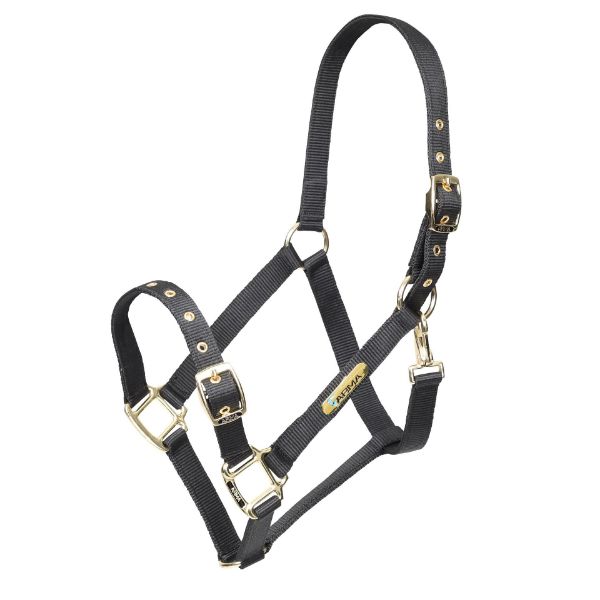 Picture of Shires ARMA Adjustable Headcollar Black
