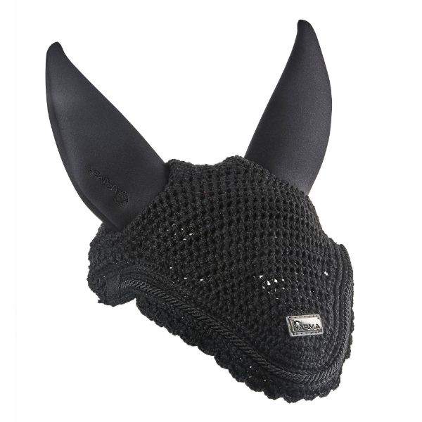 Picture of Shires ARMA Calm Fly Hood Black Full