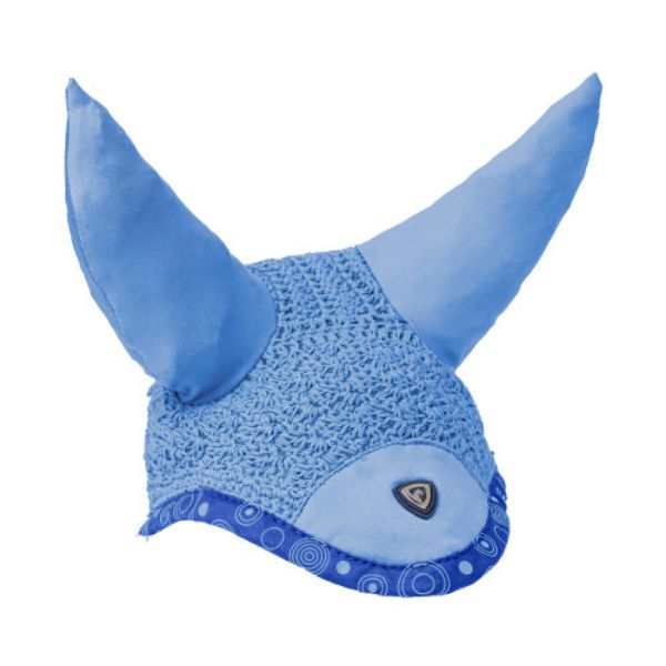 Picture of Hy Equestrian DynaMizs Ecliptic Fly Veil Cobalt/Ocean Small Pony