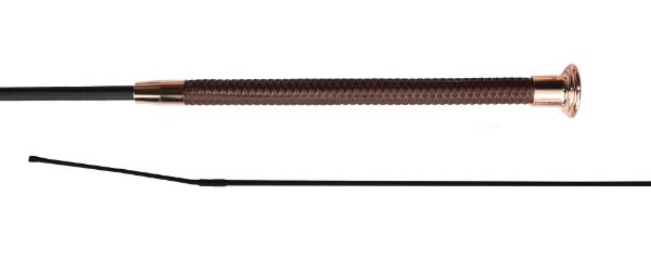 Picture of Woof Wear Diamond Dressage Whip Chocolate