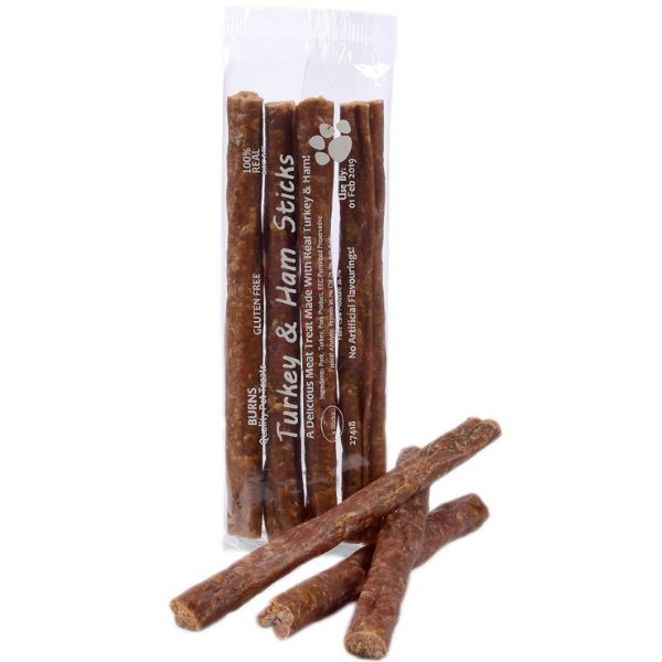 Picture of Farmfood Burns Dog Turkey & Ham Sticks Large x 4 Pack