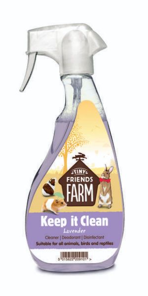Picture of Supreme Tiny Friends Farm Keep It Clean Disinfectant Lavender 500ml